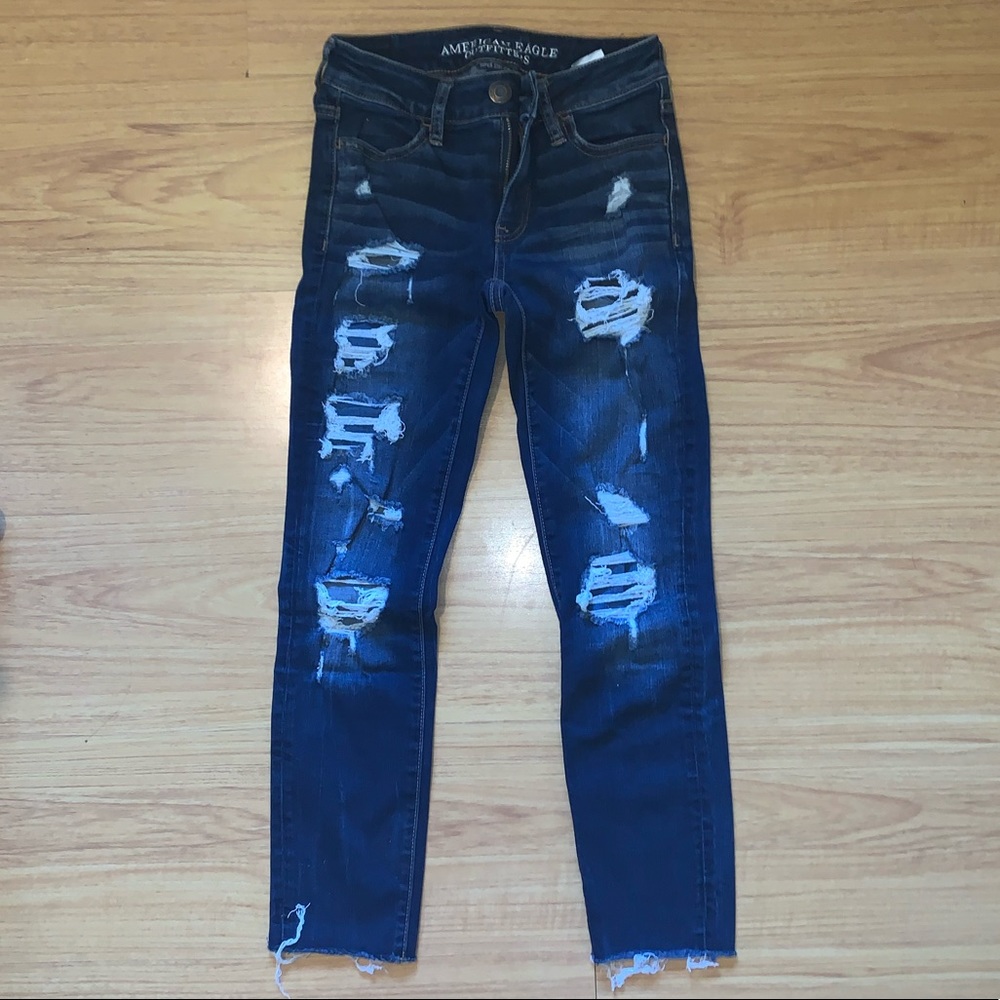 Distressed Jeans